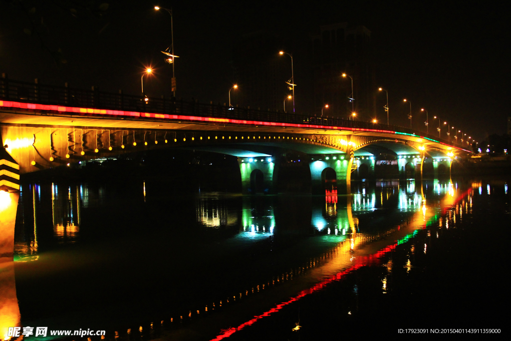 闽江夜景