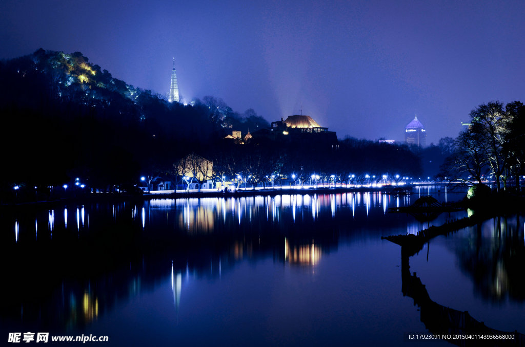 西湖夜景