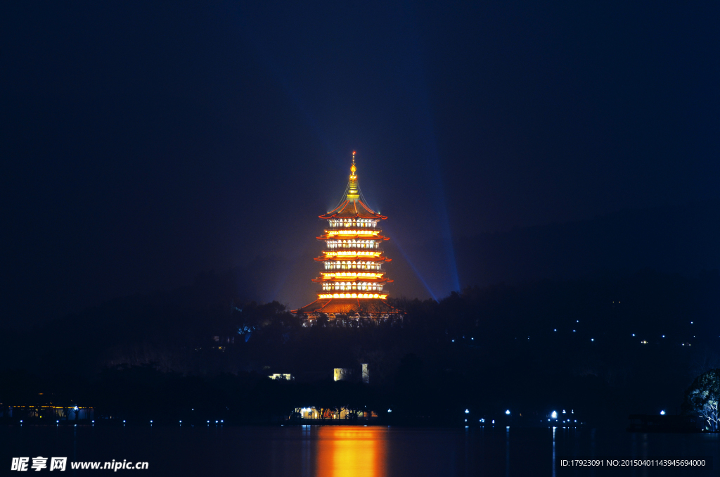 西湖夜景
