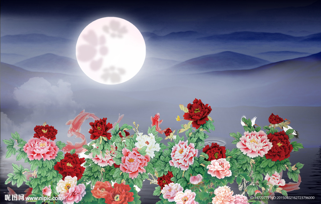 花开富贵 牡丹富贵图