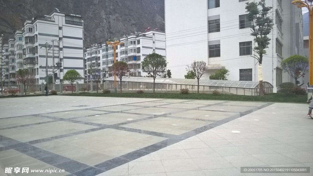 广场一角