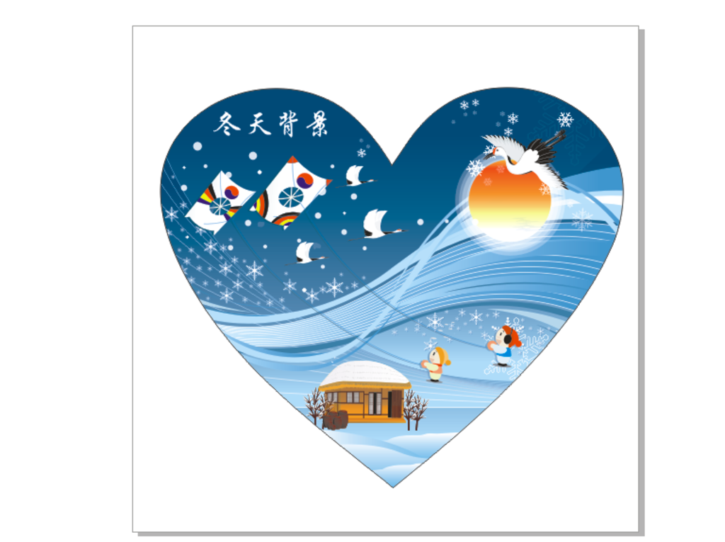冬天背景