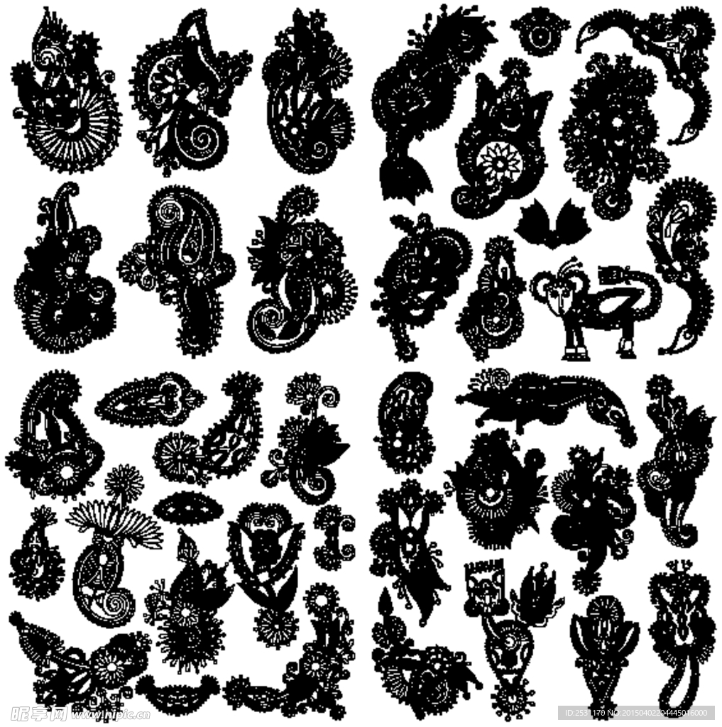 古典花纹