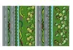道路绿化平面图