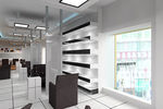 发廊 理发店 美发店3D模型