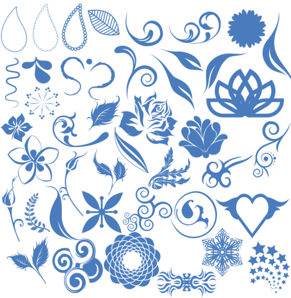 花纹 叶子 水滴LOGO