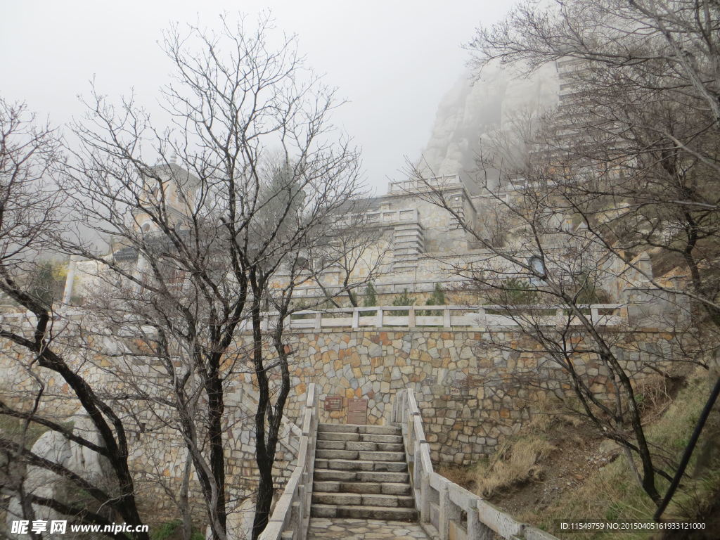 嵩山禅院一景