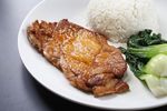 香辣鸡扒饭
