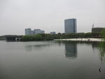 大宁灵石公园湖水