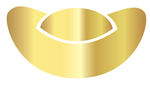 金色元宝矢量素材