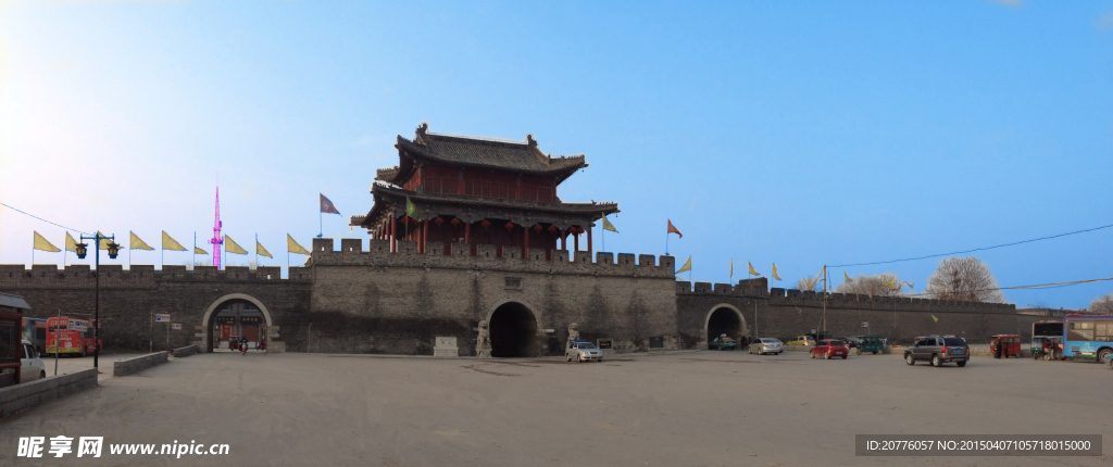商丘古城北门拱辰门