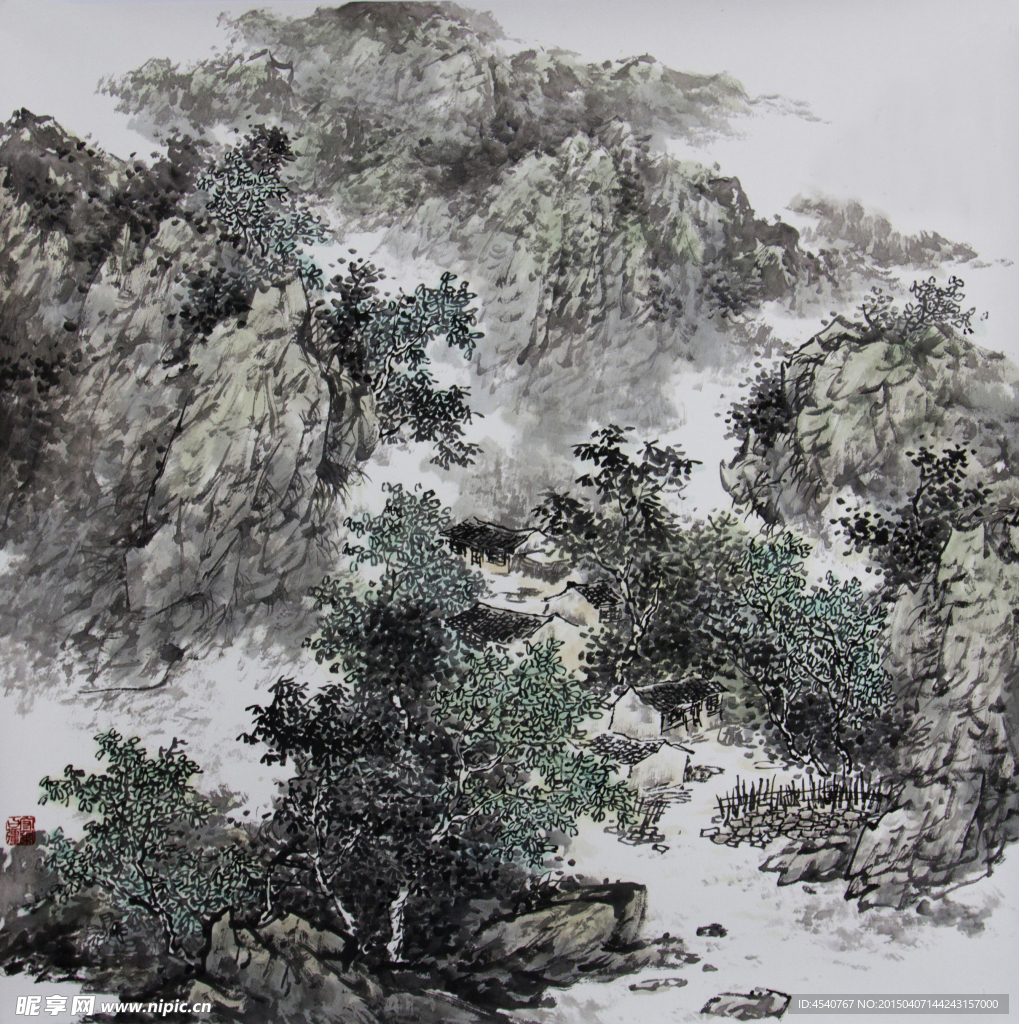 林山晓色