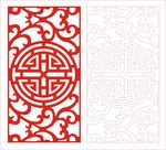 传统玄关图案