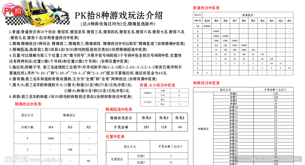 彩票店玩法示意图