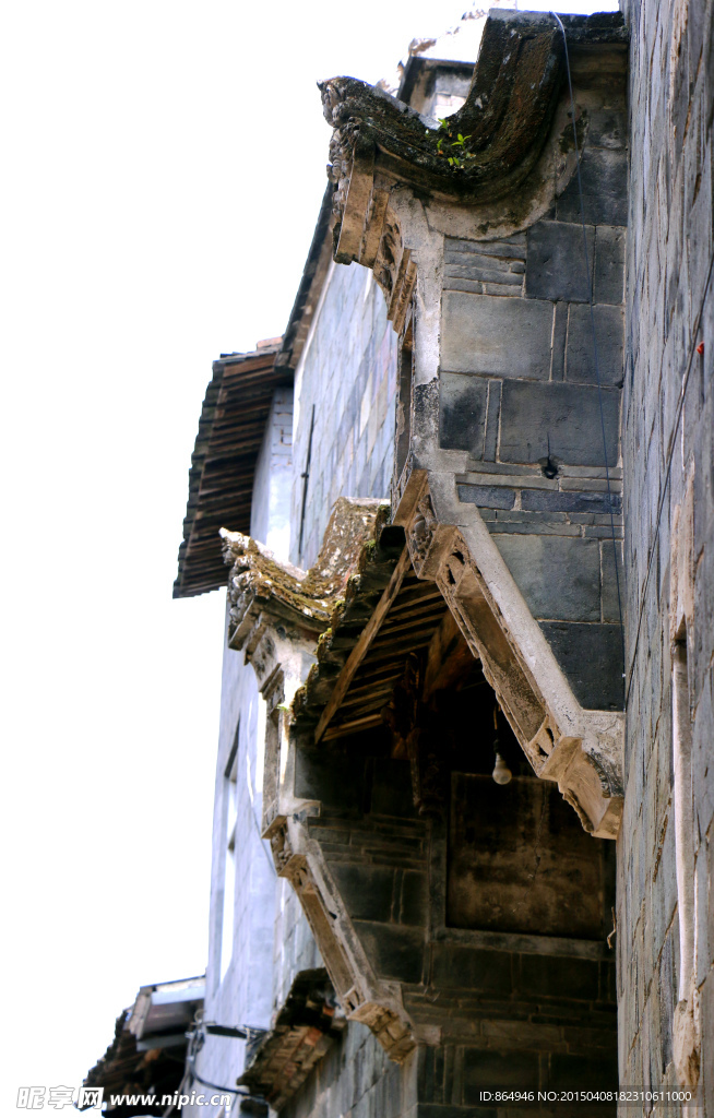 古典中国风建筑屋檐
