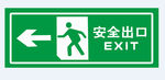 安全出口 安全标示