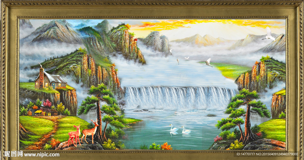 油画风景
