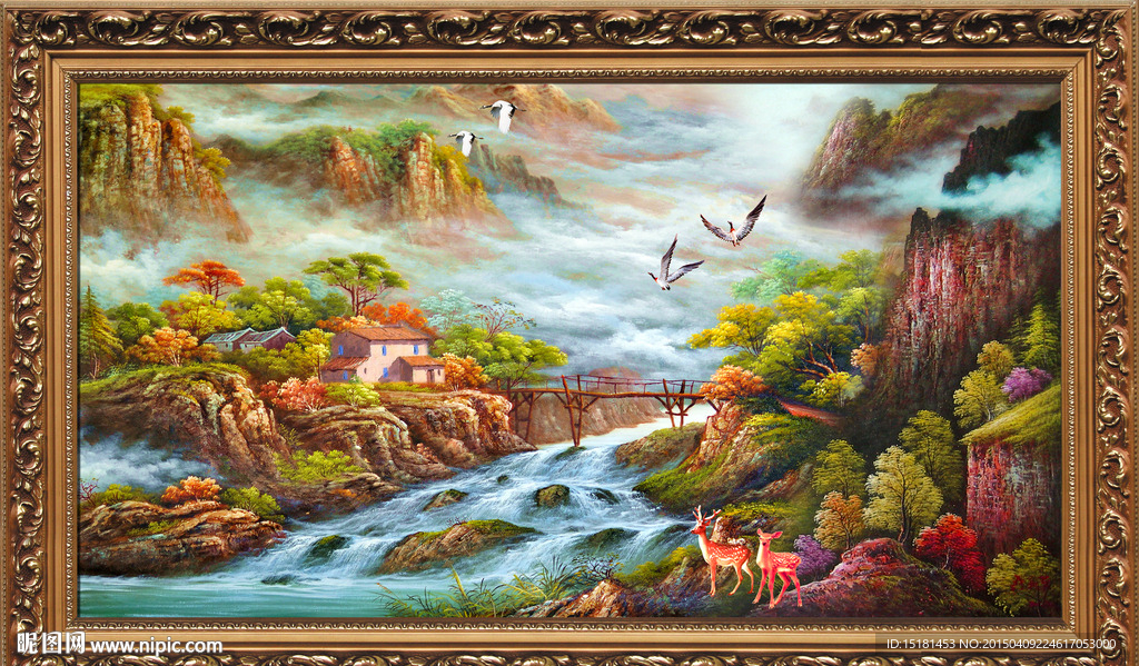 风景油画