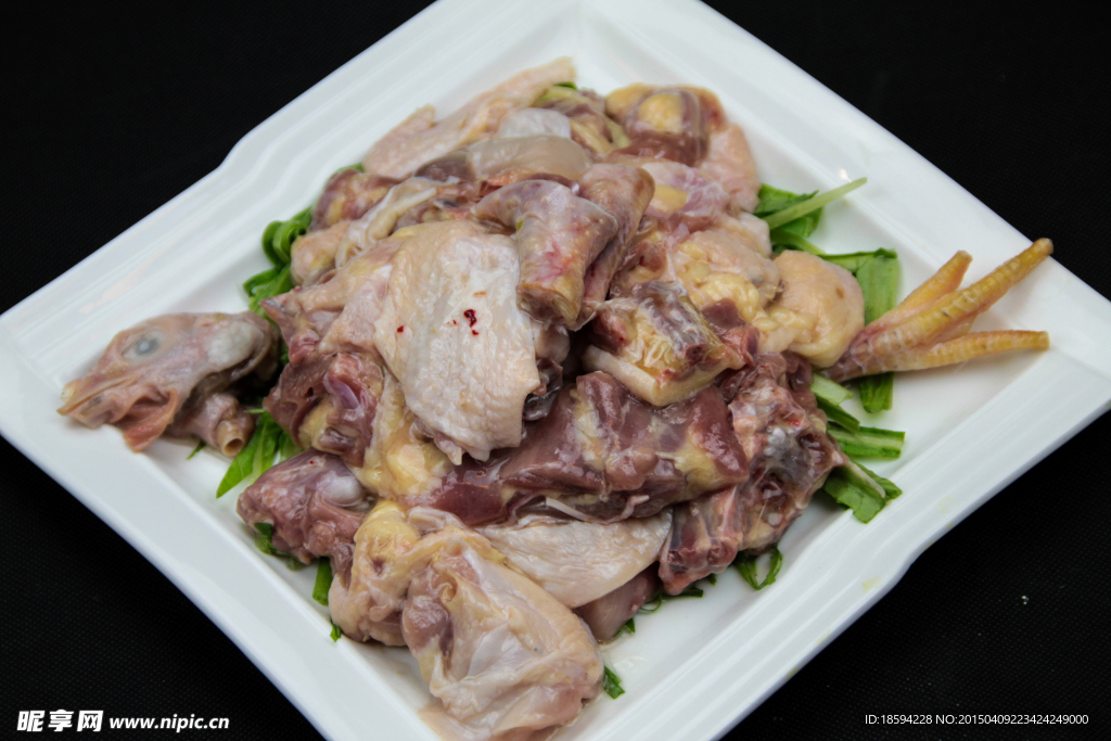 生鸡肉