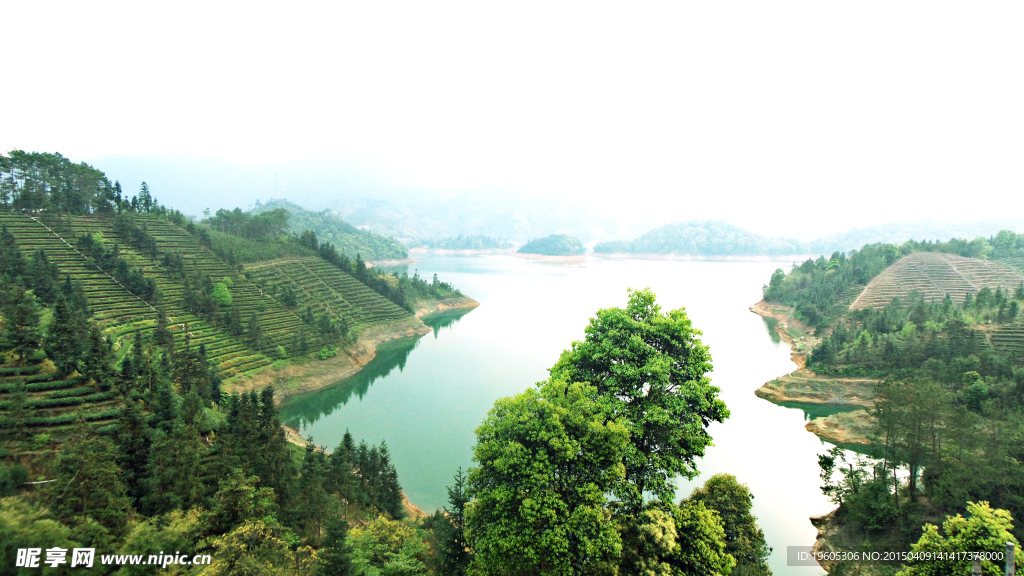 茶山水库风景