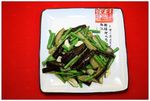 鲜豇豆炒茄子