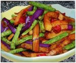 茄子炒豆角