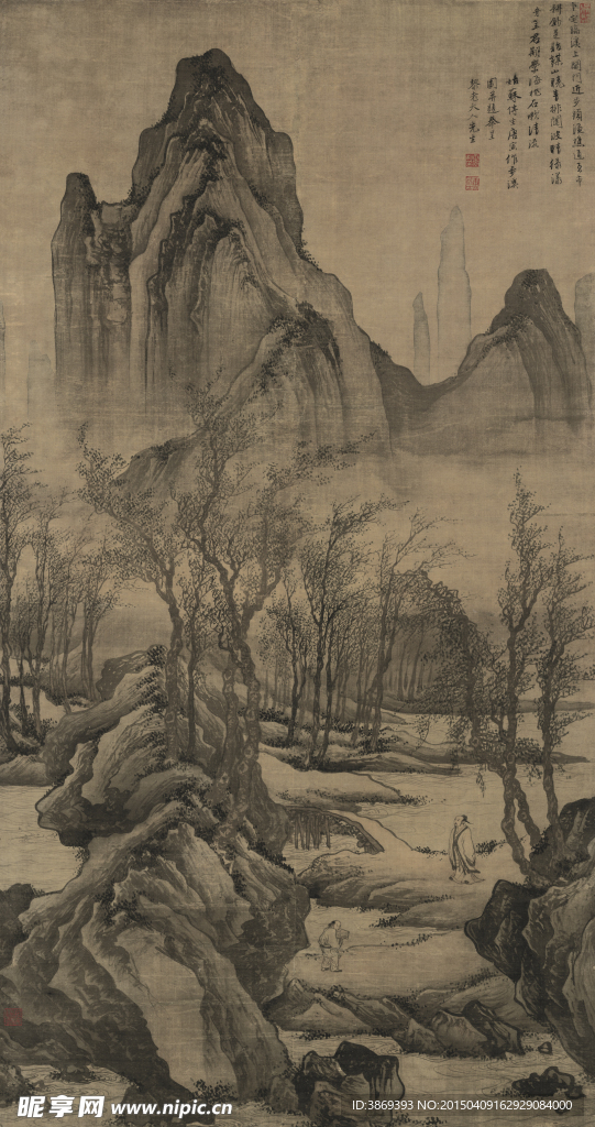 步溪图小样