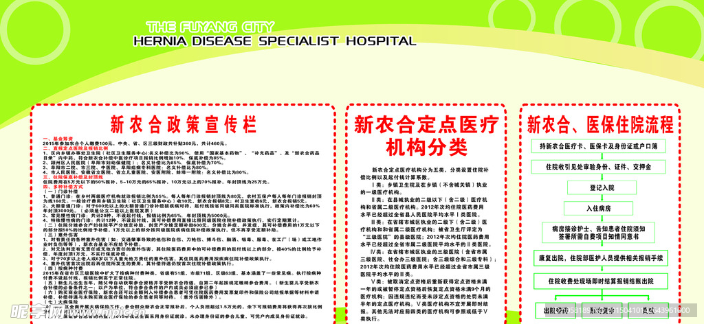 新农合宣传栏