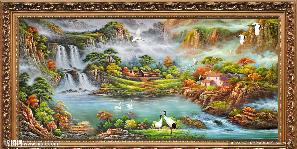 油画风景