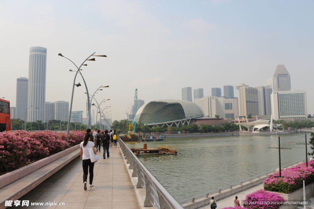 新加坡滨水景观