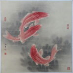 工笔鱼