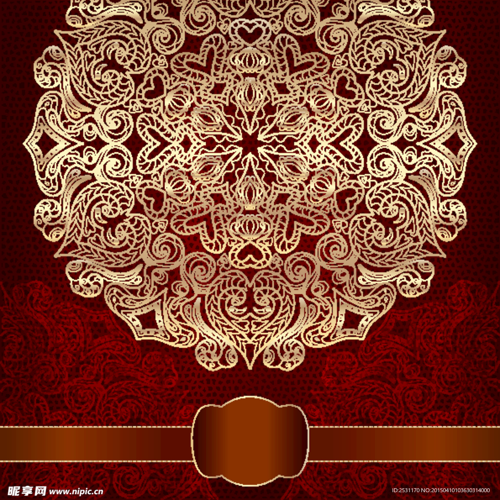 欧式花纹