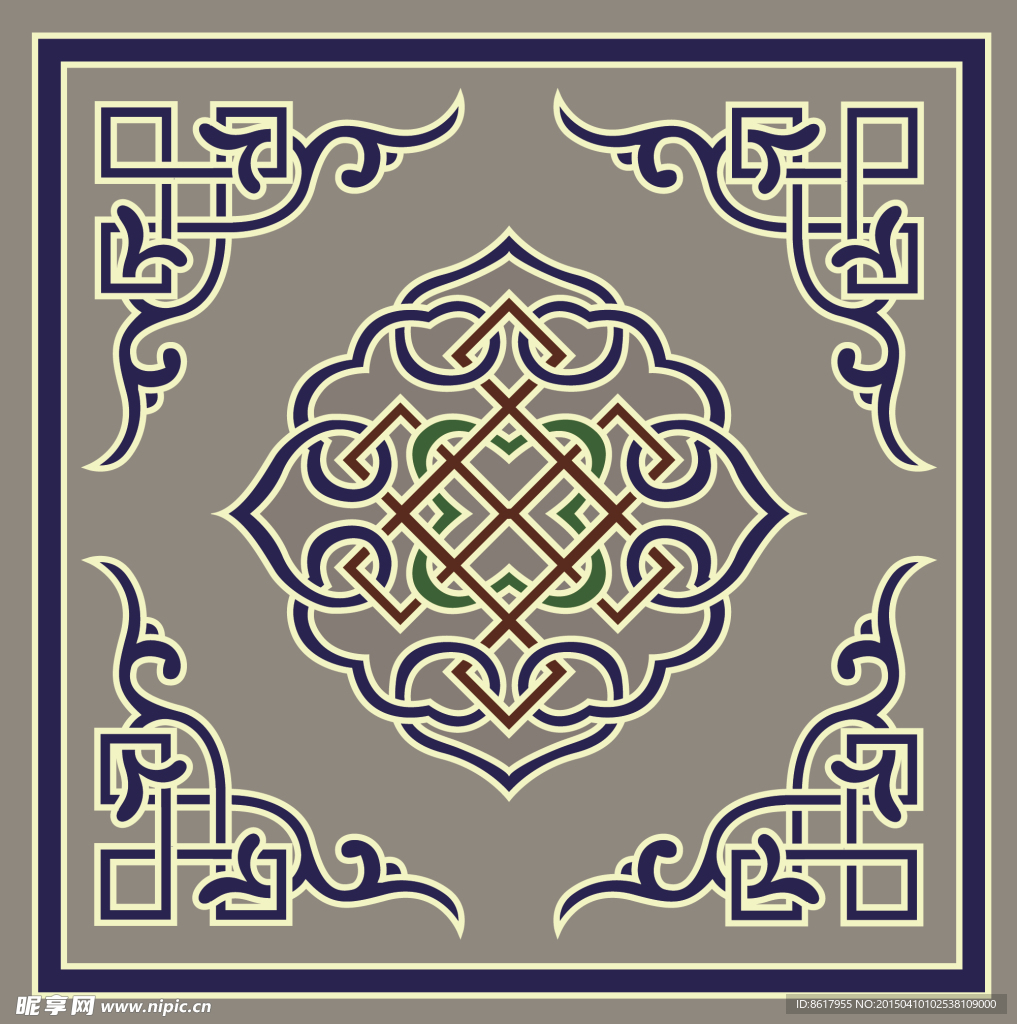 蒙古族图案