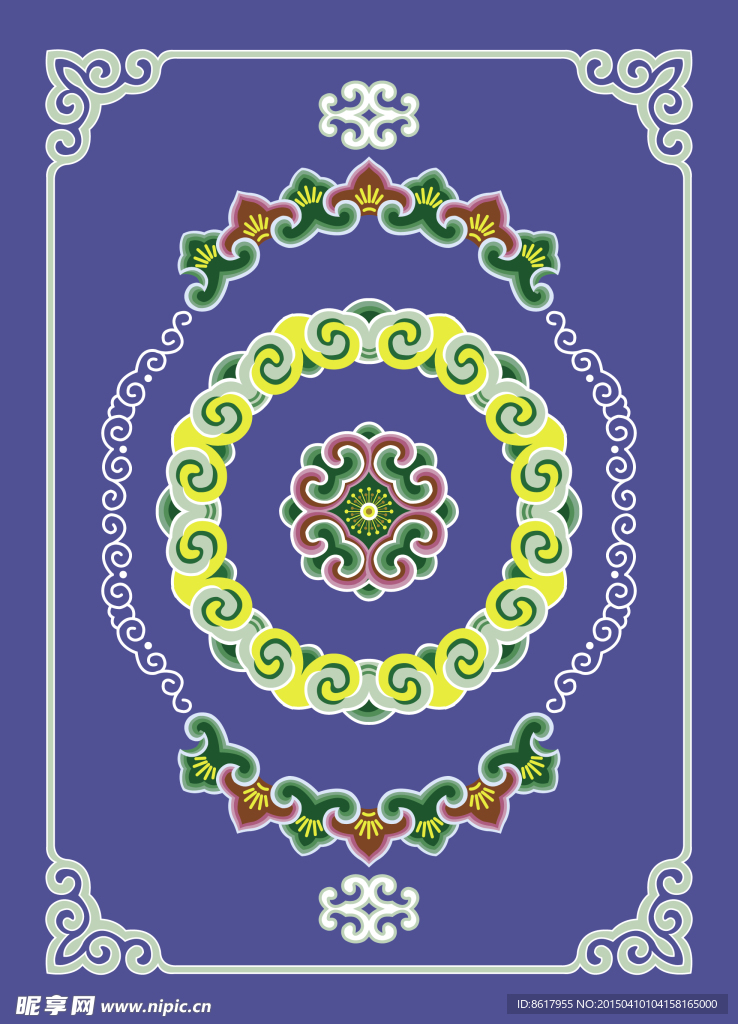 蒙古族图案