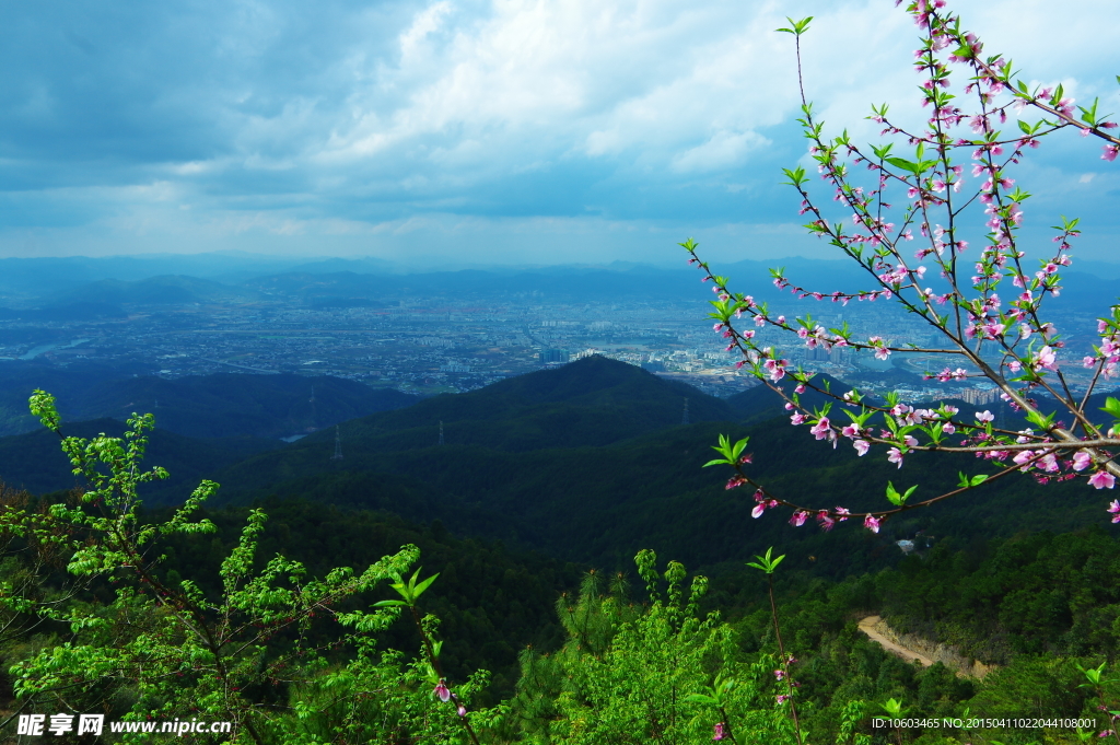 中国山水城市风光