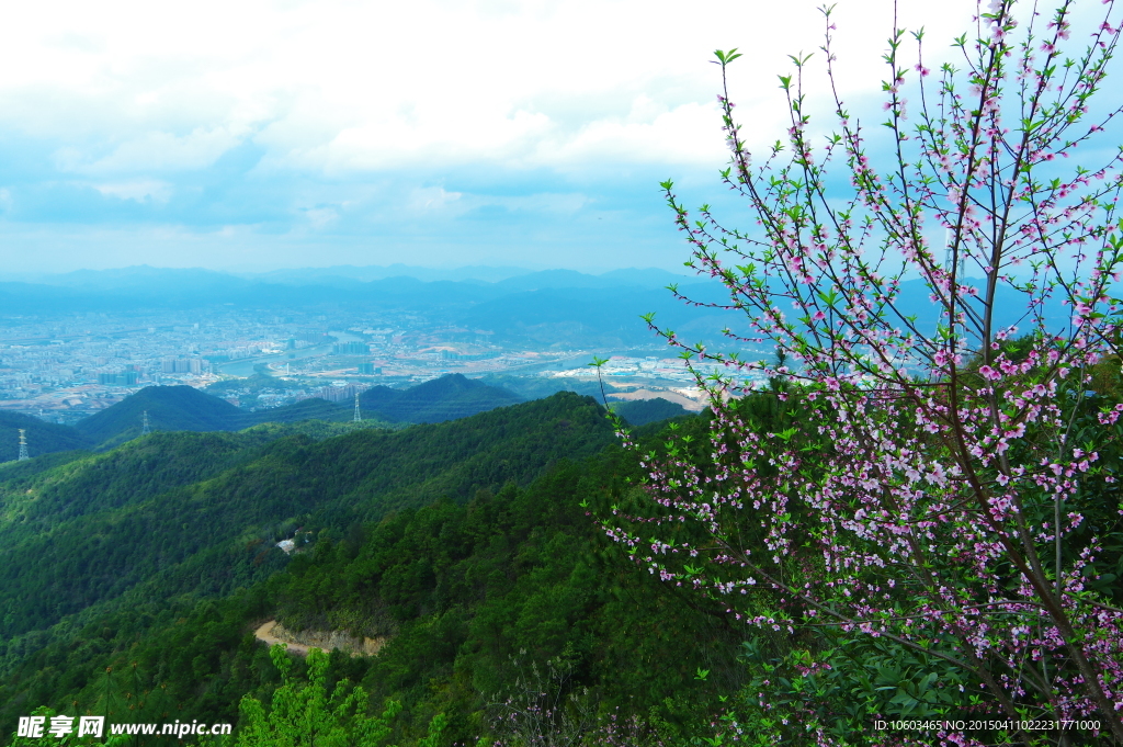 中国山水城市风光