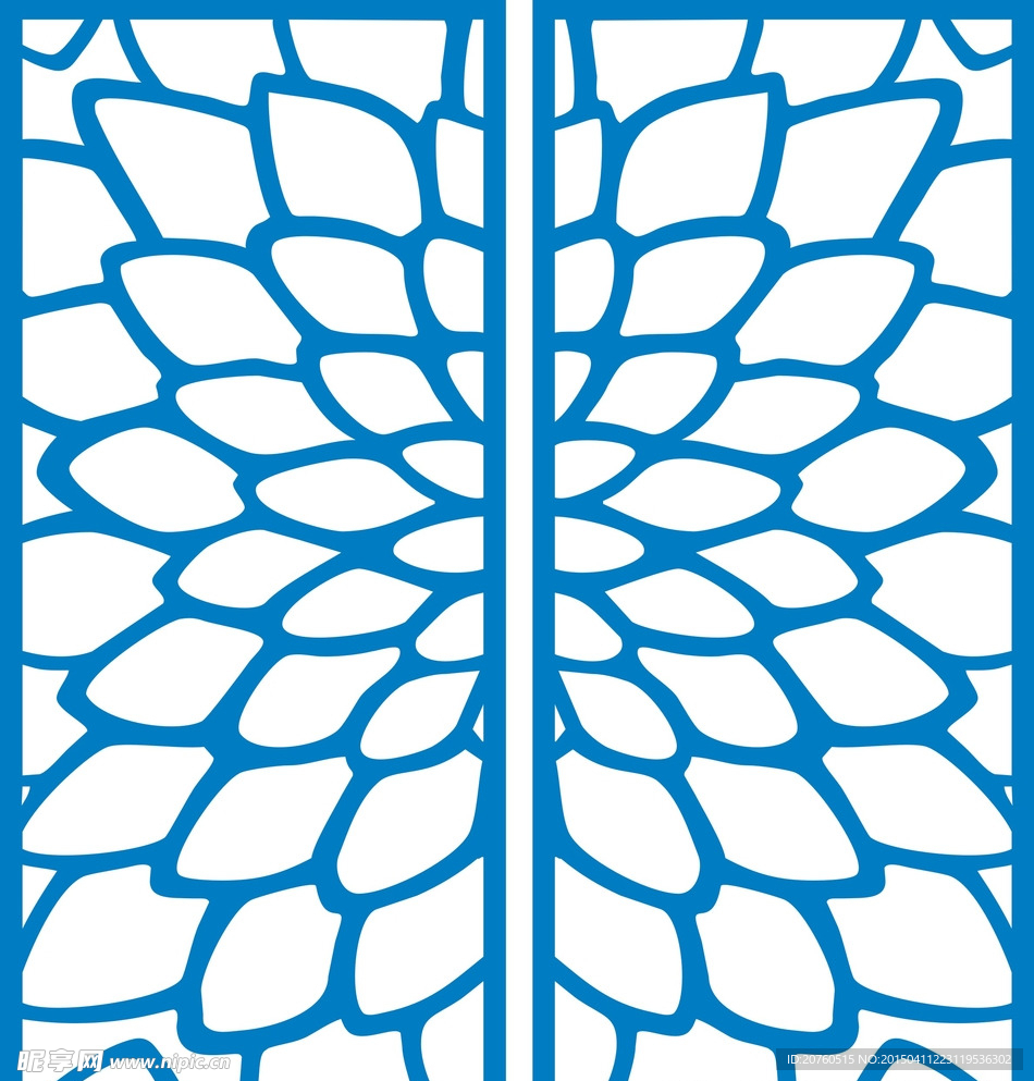 花纹镂空图案