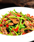 小炒黄牛肉