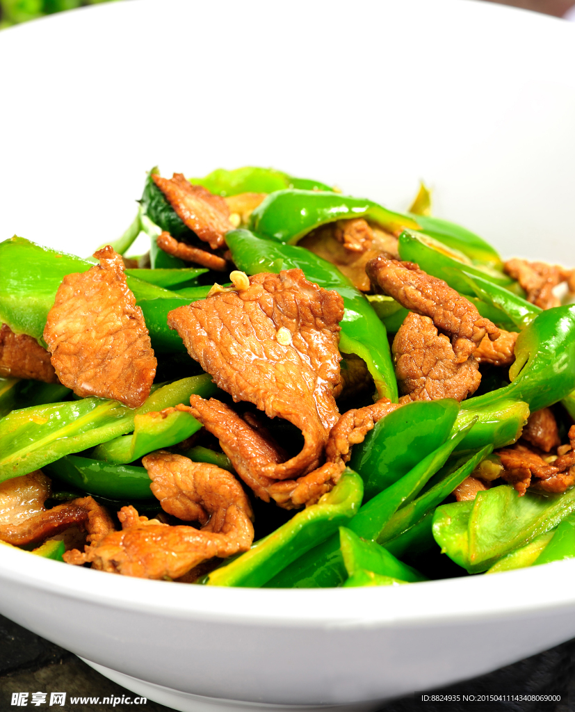 青椒炒肉