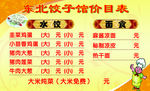 价格表