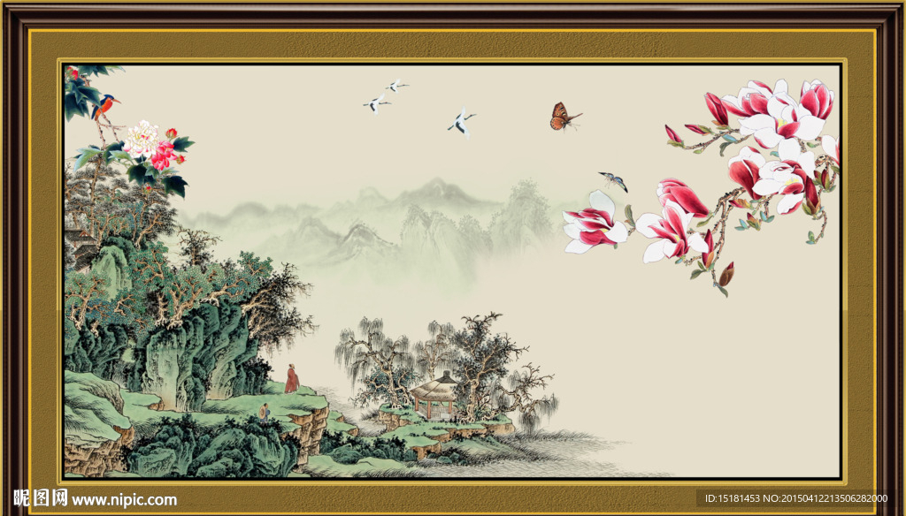 国画山水