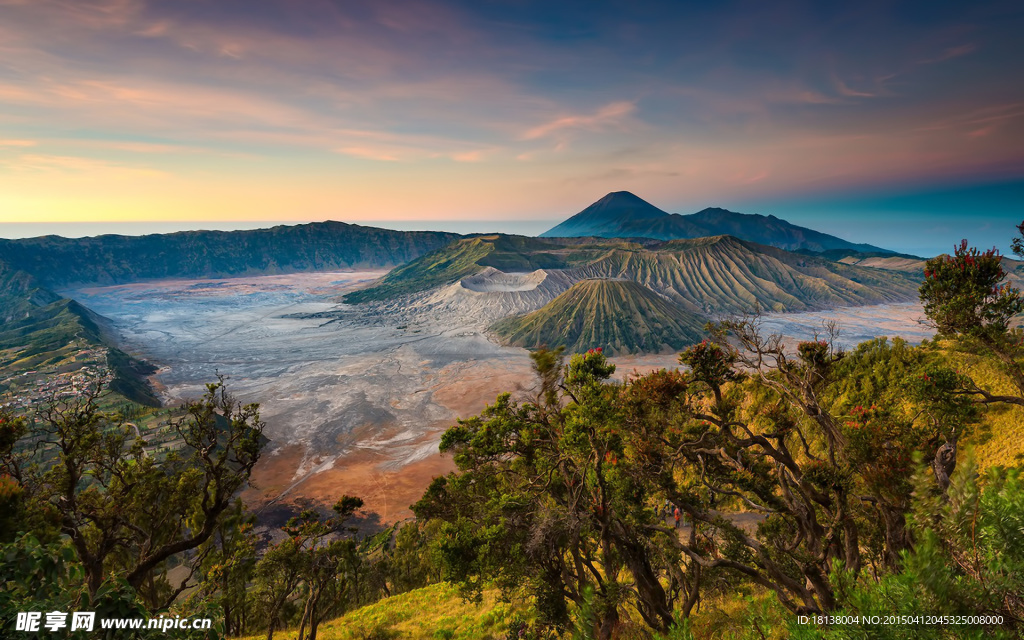 火山远景