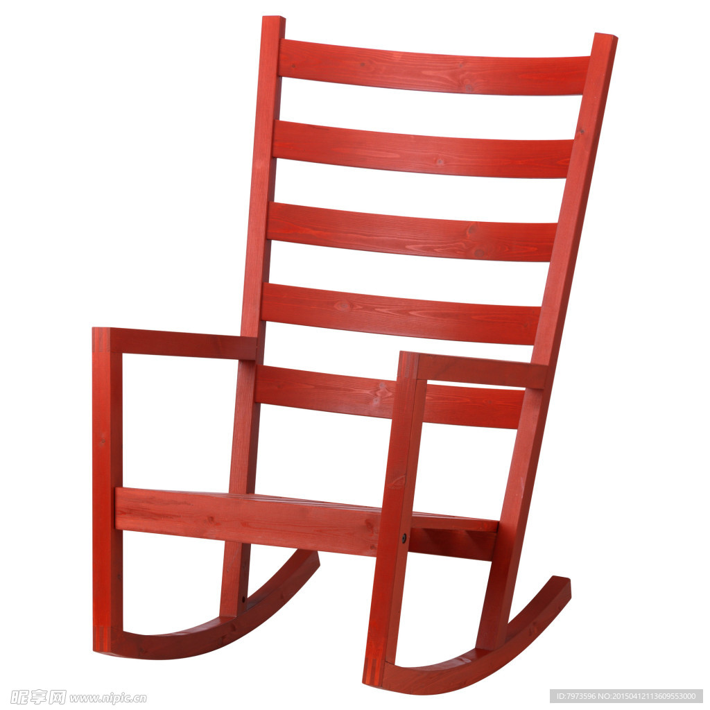 红色摇椅