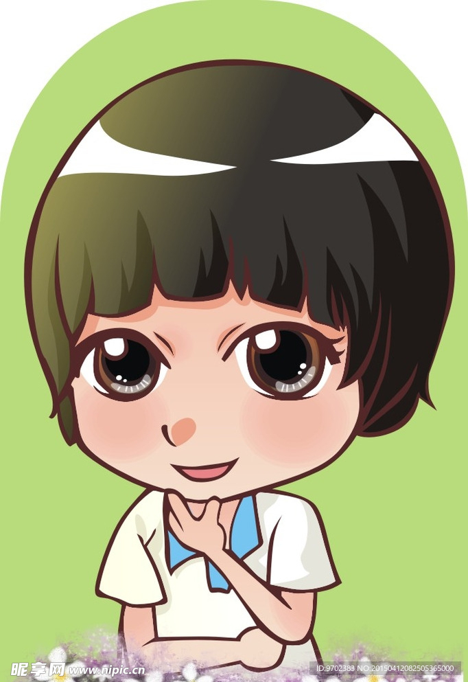 卡通女孩