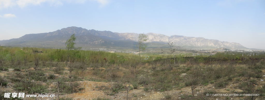 嵩山 太室山全景