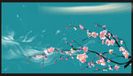 梅花摇红 星光流辉PSD分层
