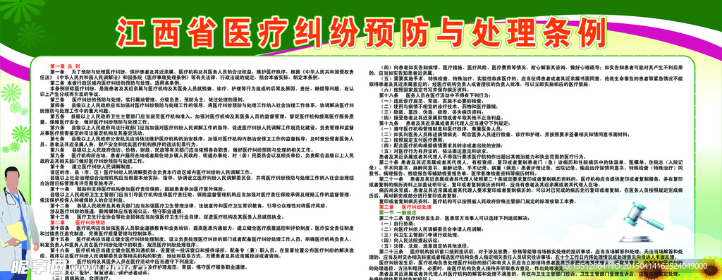 医疗纠纷预防与处理条例