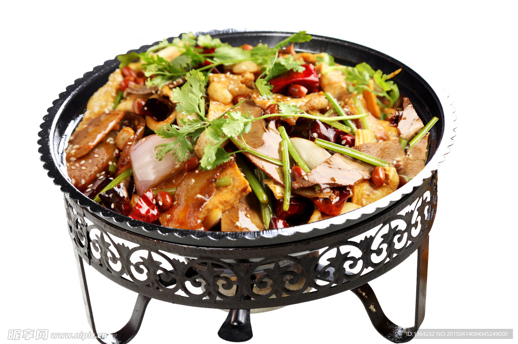 干锅牛杂
