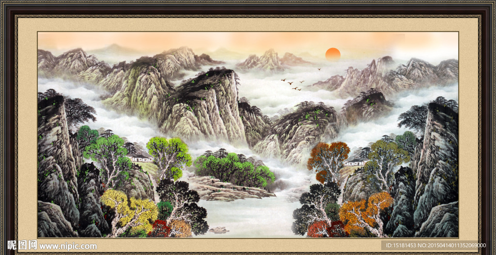 国画山水