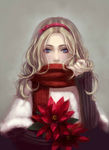 手绘美女